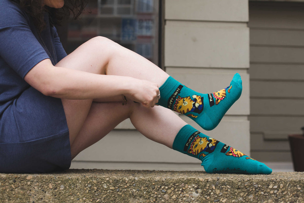 Women's Purrsist Cat Socks