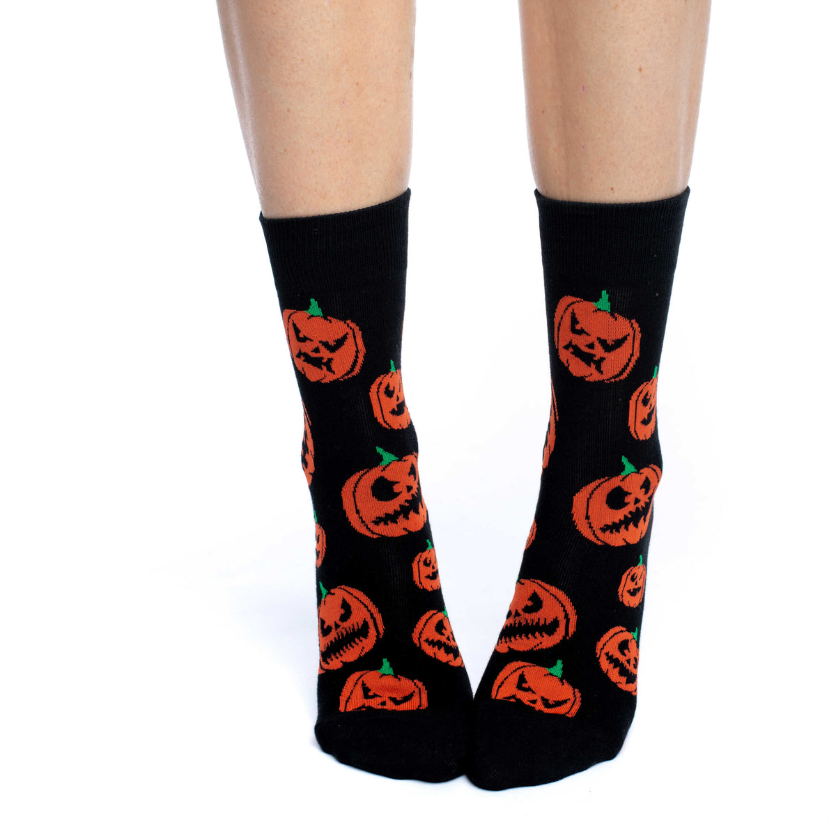 Women's Halloween Pumpkins Socks