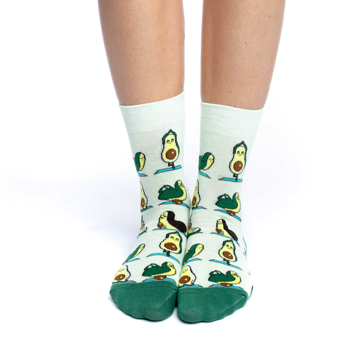 Women's Avocado Yoga Socks