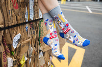 Women's Corgis in London Socks