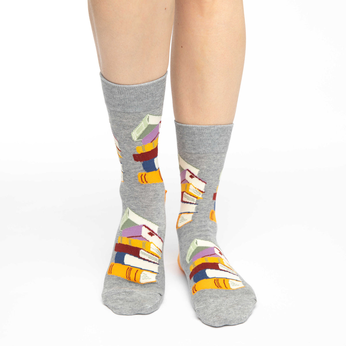 Women's Stack of Books Socks