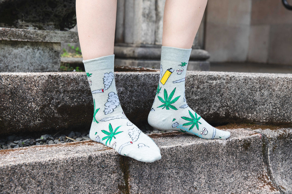 Women's Stoned Marijuana Socks
