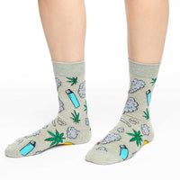 Women's Stoned Marijuana Socks