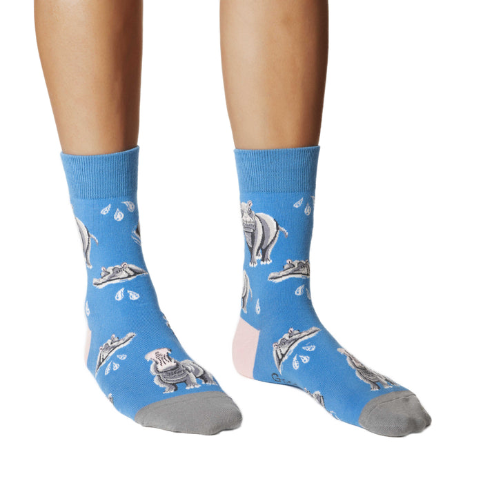 Women's Hippopotamus Socks