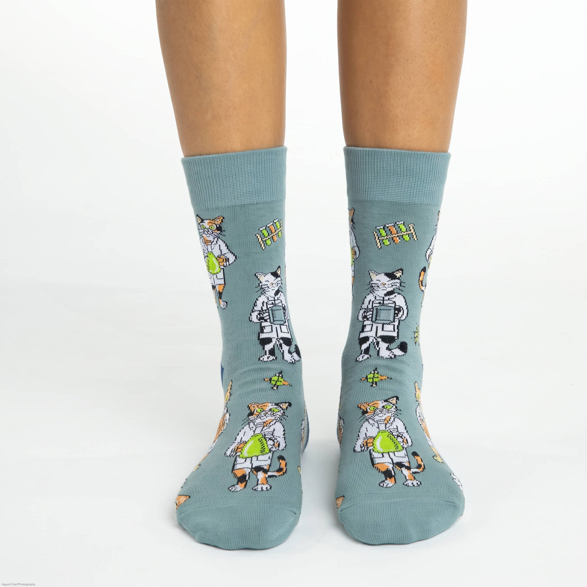 Women's Science Cats Socks