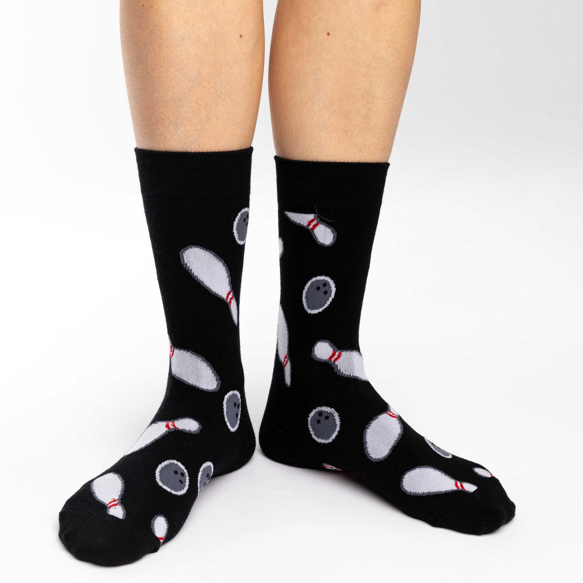 Women's Bowling, Black Socks