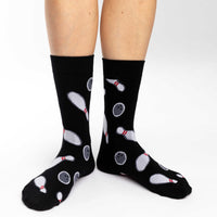 Women's Bowling, Black Socks