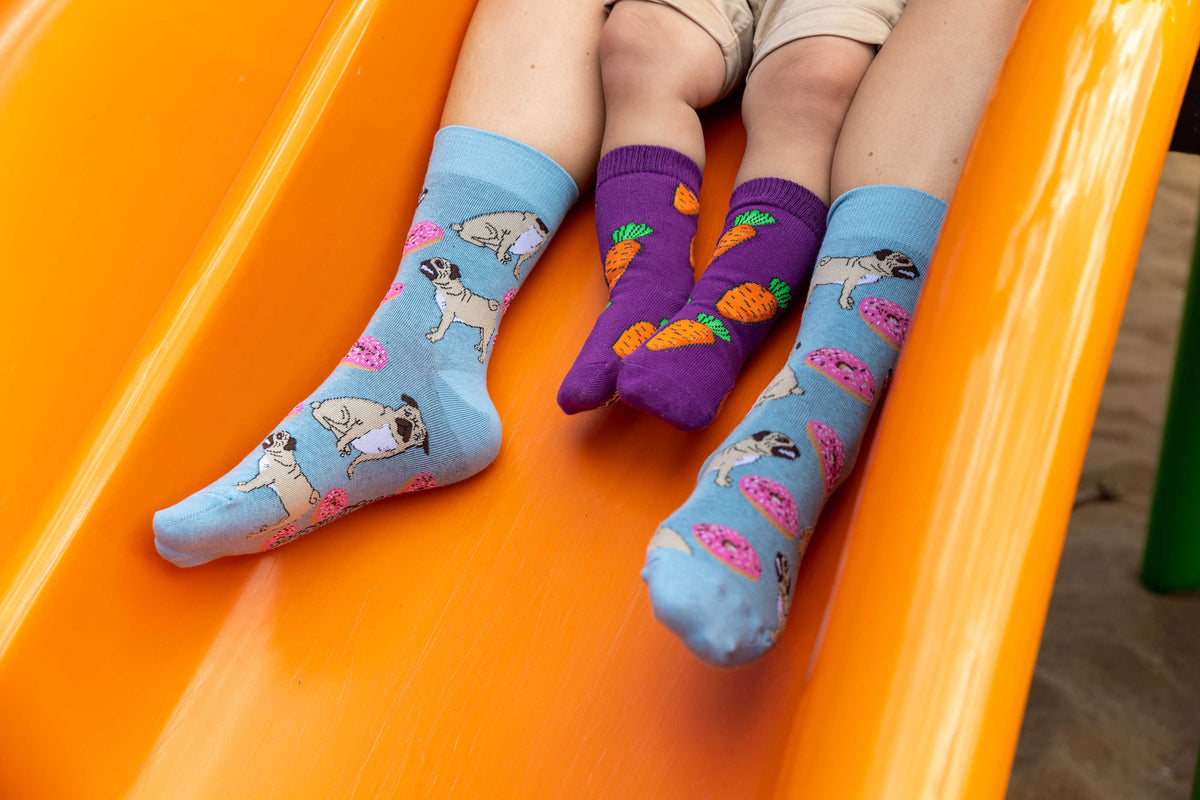 Women's Pugs and Donuts Socks