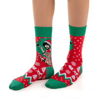 Women's Bob Ross Christmas Socks