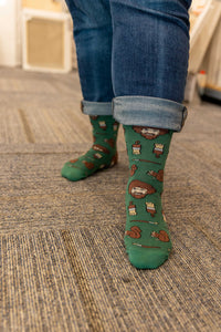 Women's Bob Ross, Faces Socks