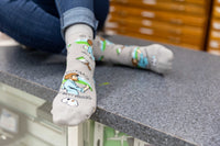 Women's Bob Ross, Happy Accident Socks