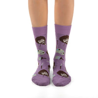 Women's Bob Ross, Paint Board Socks
