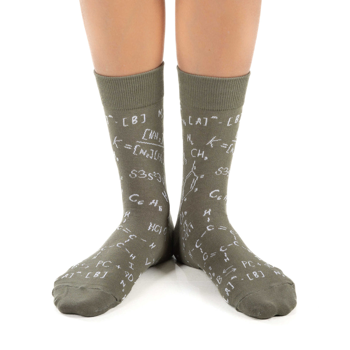 Women's Chemistry Formulas Socks