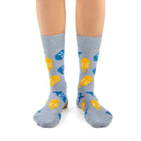 Women's Hanukkah Dreidel Socks