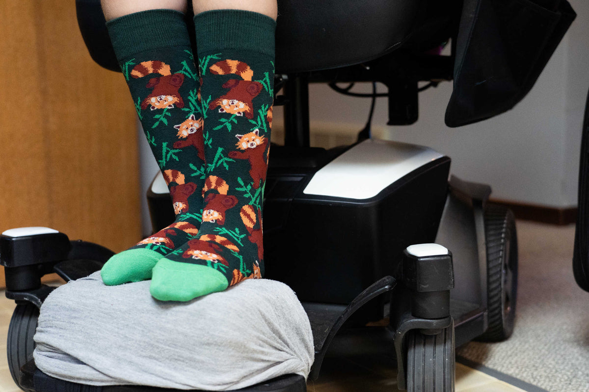 Women's Playful Red Pandas Socks