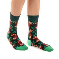 Women's Playful Red Pandas Socks