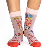 Women's So Many Books So Little Time Socks