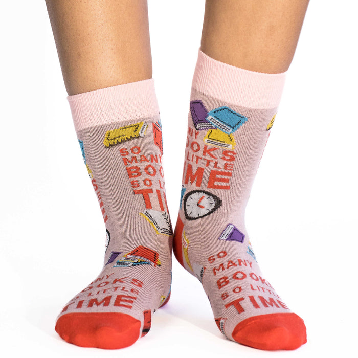 Women's So Many Books So Little Time Socks