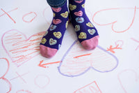 Women's Valentine's Day Candy Heart Socks