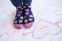 Women's Valentine's Day Candy Heart Socks