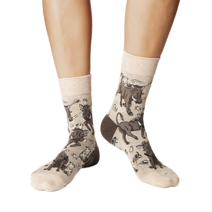 Women's Warthogs & Meerkats Socks