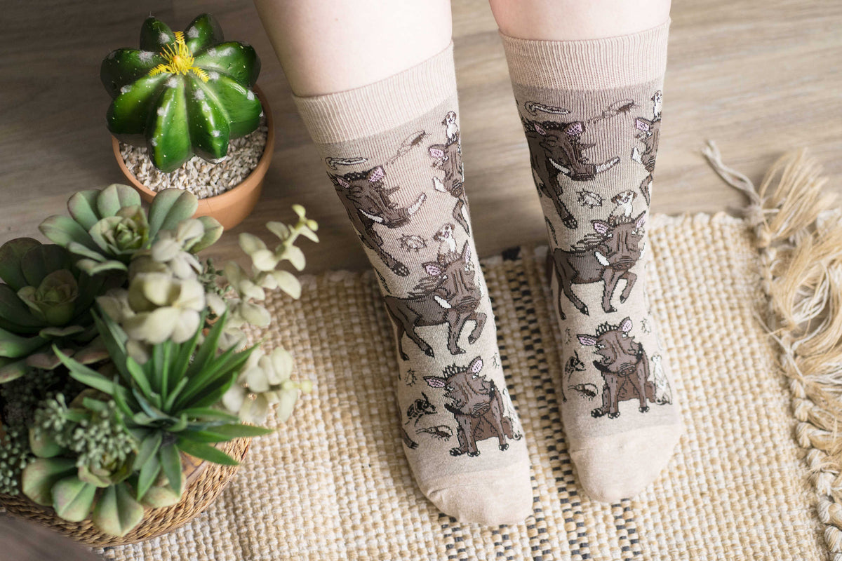 Women's Warthogs & Meerkats Socks