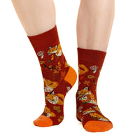Women's Fall Foxes Socks