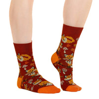 Women's Fall Foxes Socks