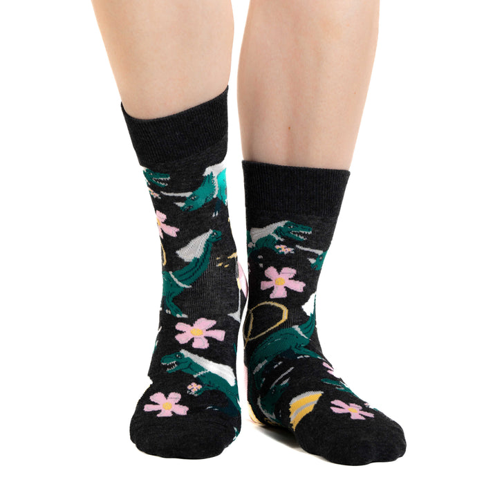 Women's Wedding Dinosaur Brides Socks