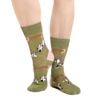 Women's Opossums Hanging Out Socks