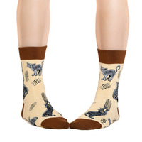 Women's Scratchy Cats Socks