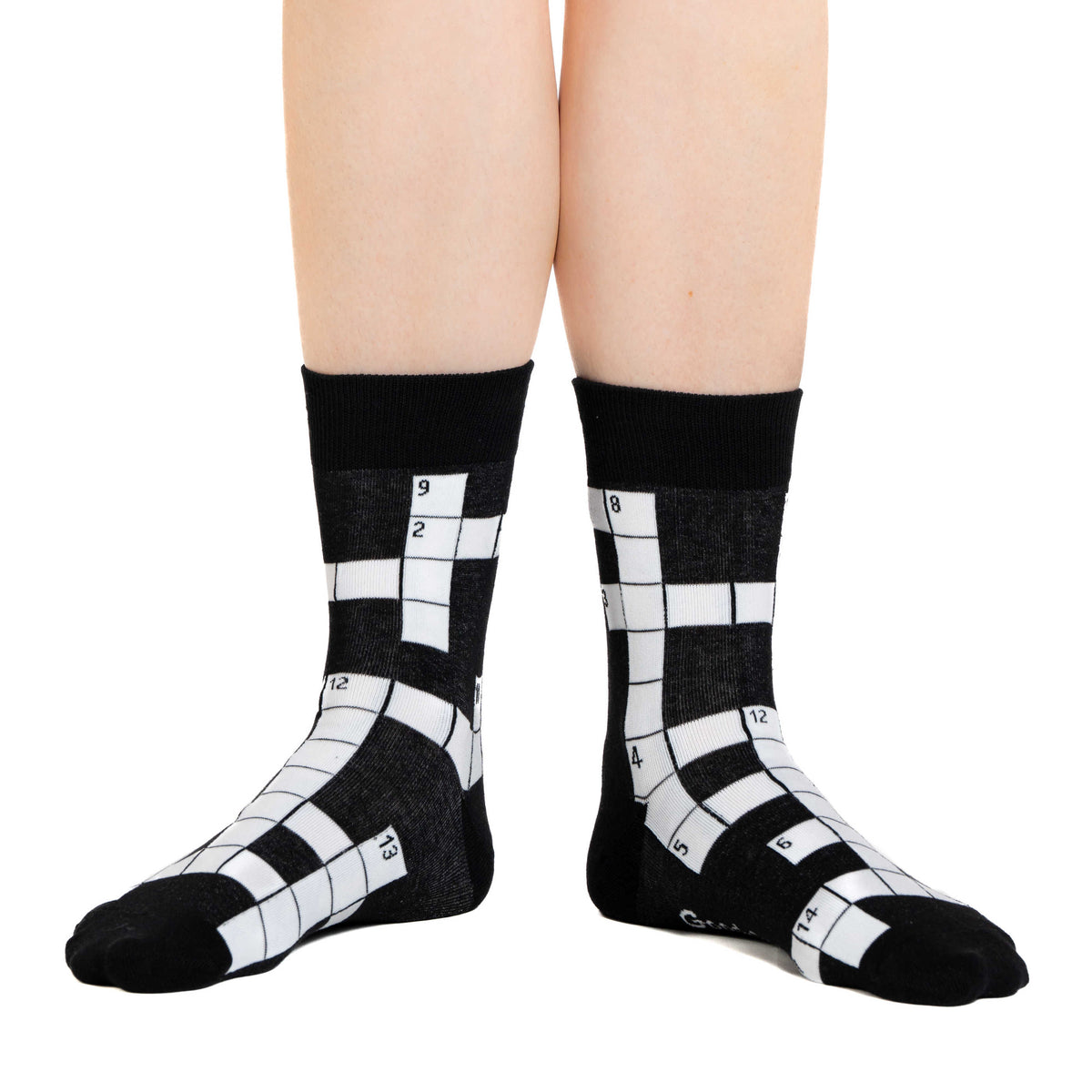 Women's Crossword Puzzle Socks