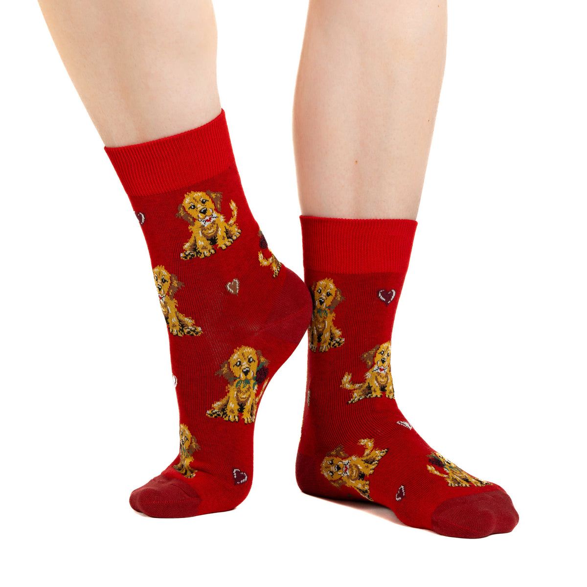 Women's Valentine's Day Puppy Love Socks