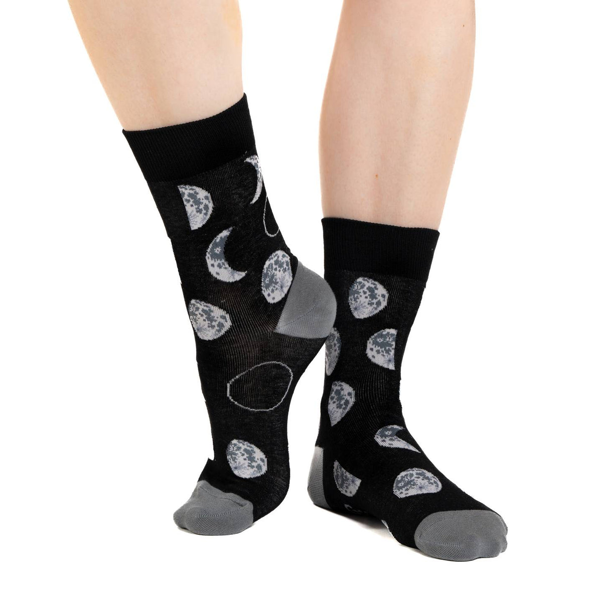 Women's Phases of the Moon Socks