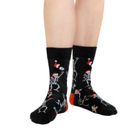 Women's Christmas Skeletons Socks
