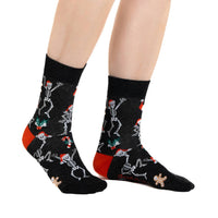 Women's Christmas Skeletons Socks