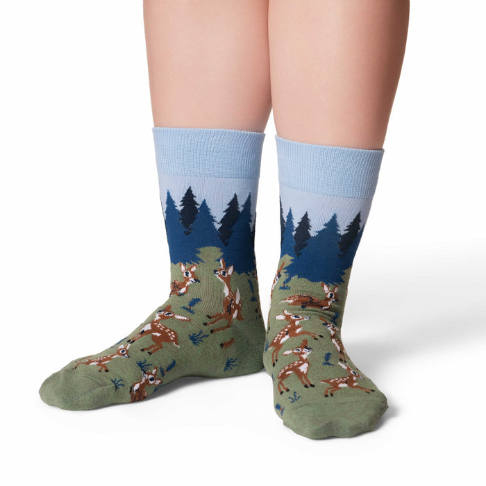 Women's Deer Fawn Socks