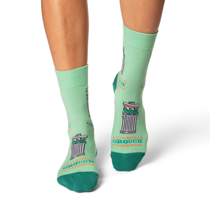 Women's Sesame Street, Oscar the Grouch, Anti-Social Socks