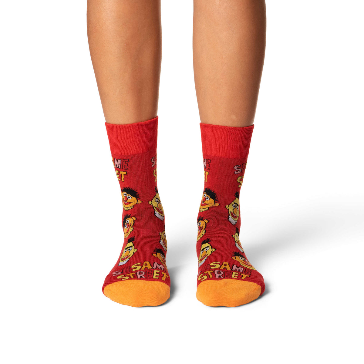 Women's Sesame Street, Bert and Ernie Faces Socks