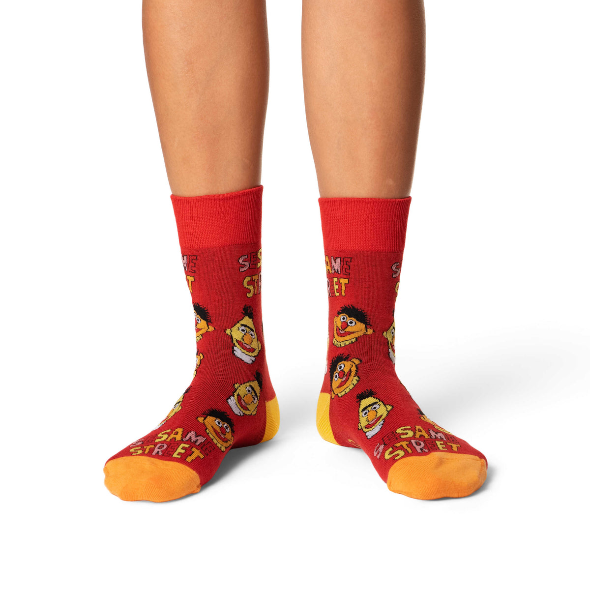 Women's Sesame Street, Bert and Ernie Faces Socks