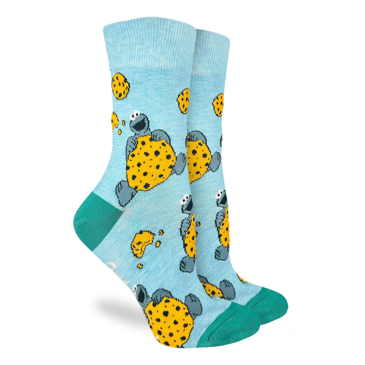 Women's Sesame Street, Cookie Monster Socks