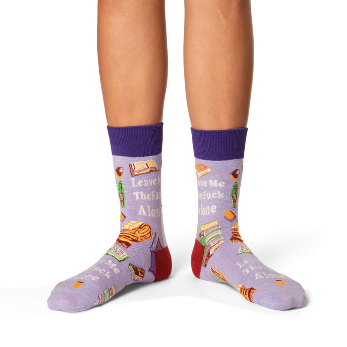 Women's Leave Me The F@*% Alone Socks