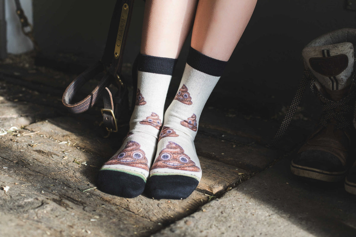 Men's Piles of Poop Socks