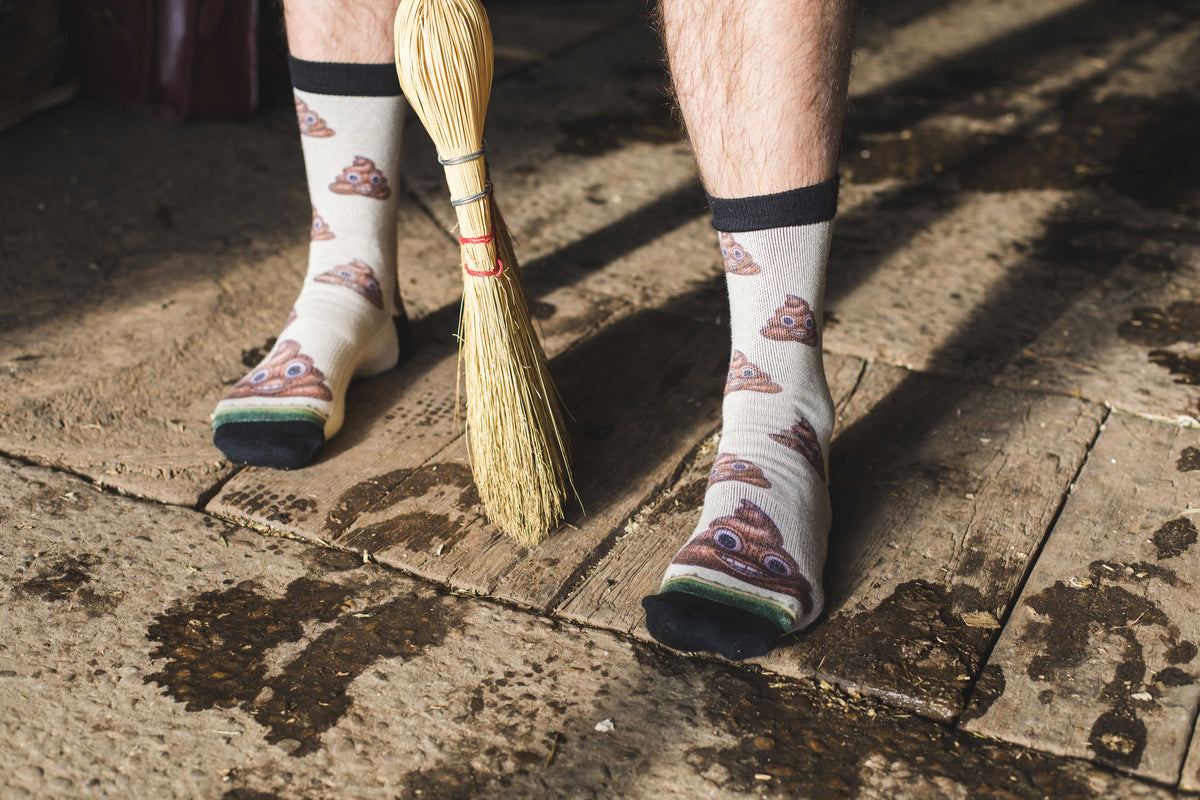 Men's Piles of Poop Socks