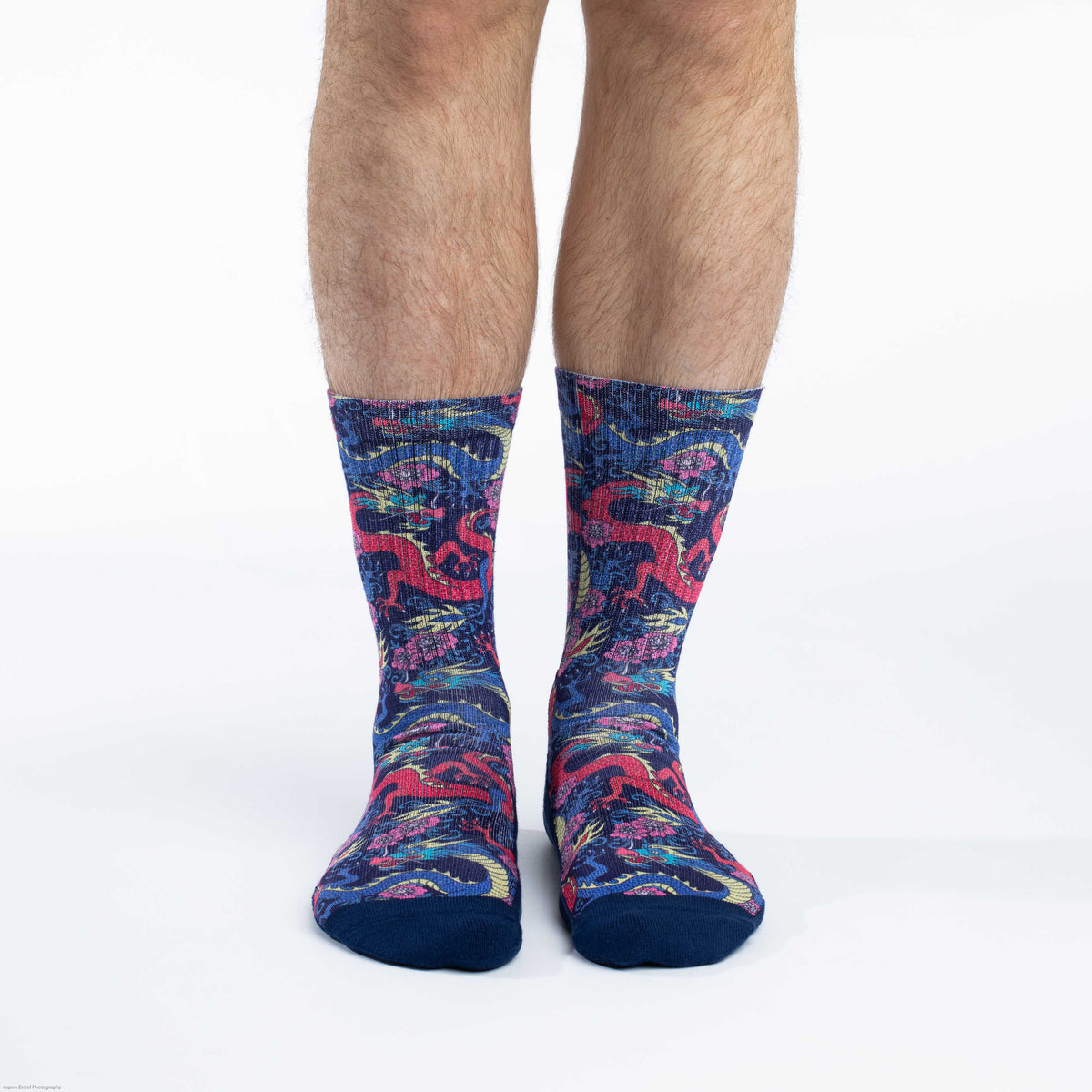 Men's Chinese Dragons Socks