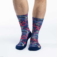 Men's Chinese Dragons Socks