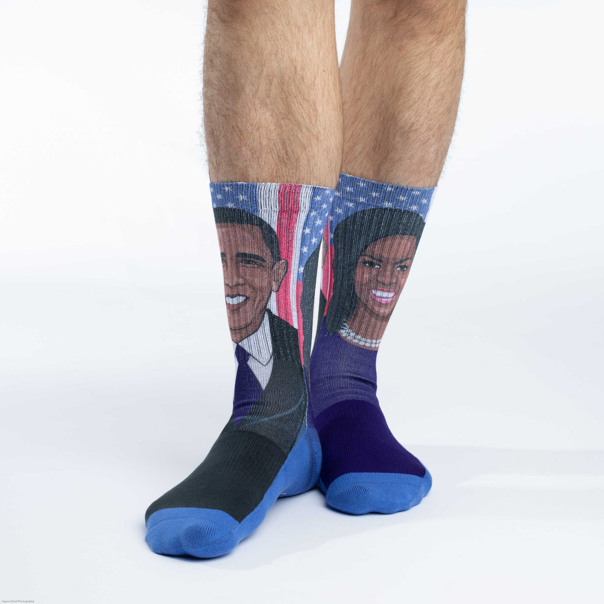 Men's Michelle & Barack Obama Socks