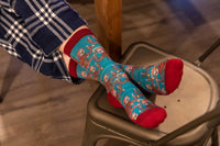 Men's Christmas Sloth Socks
