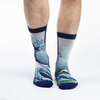 Men's The Great Wave off Kanagawa Socks