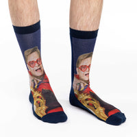 Men's Elton John, On Chair Socks